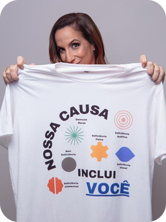 Foto da campanha de Kamila